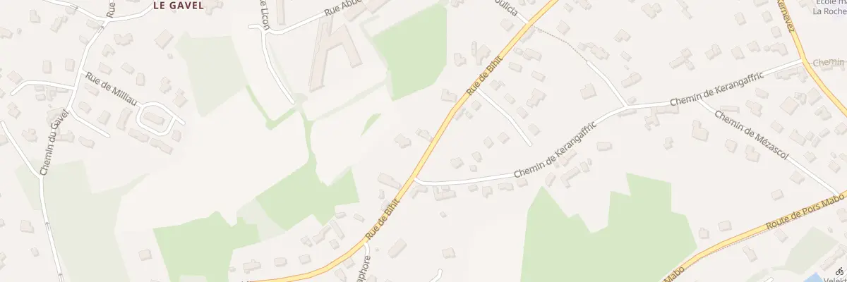 Plan du 32 Rue de Bihit à Trébeurden
