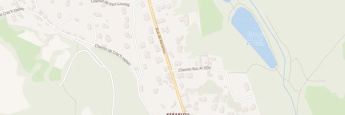 Plan du 90D Rue de Kerariou à Trébeurden