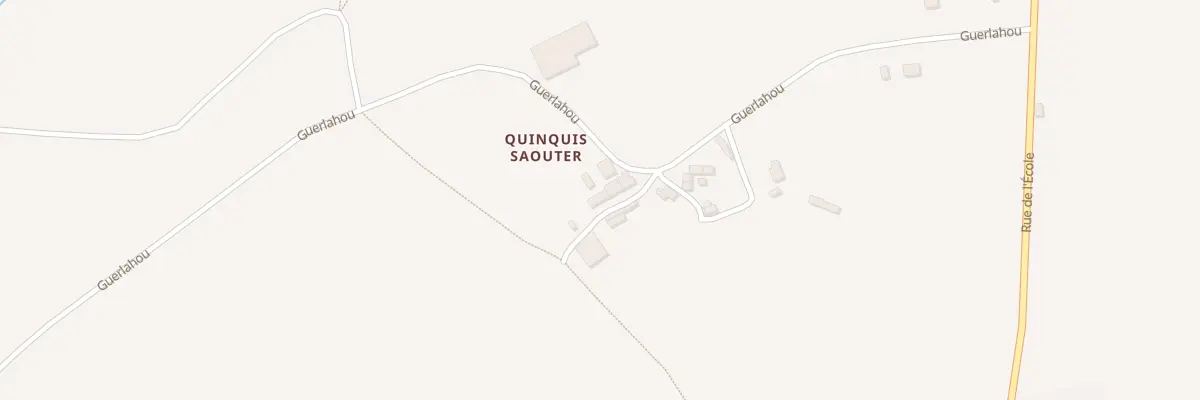 Plan du 5370 Quinquis au Saint