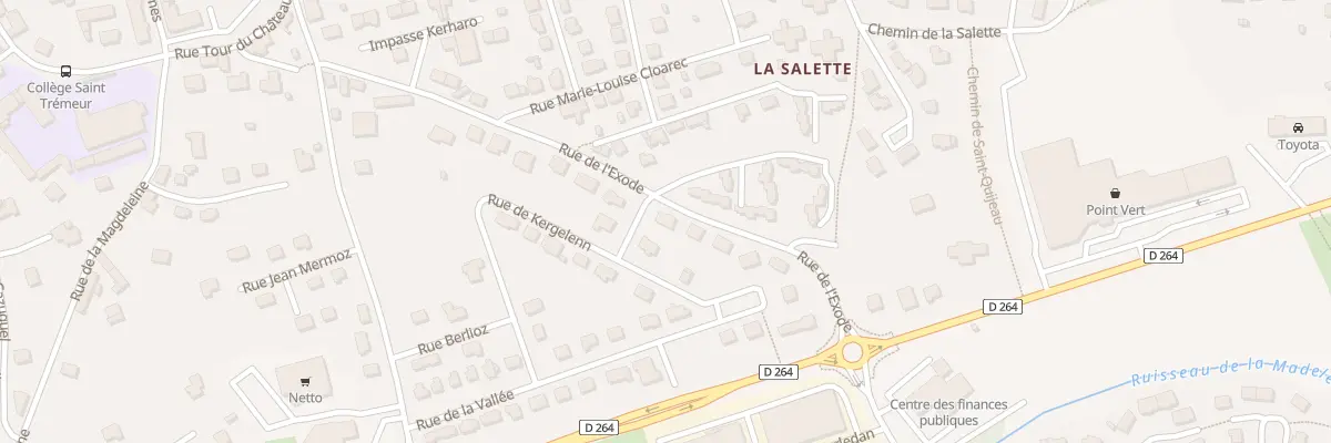 Plan du 22 Rue de l’Exode à Carhaix-Plouguer