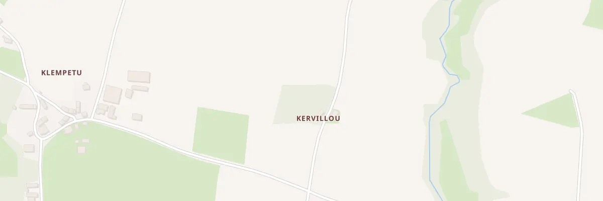 Plan du 5273 Kervillou à Plourac’h