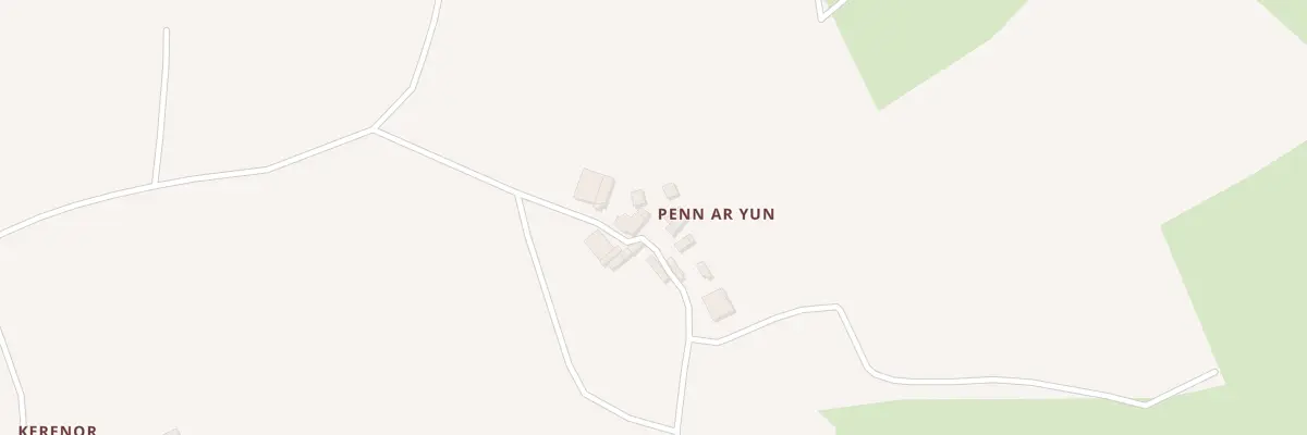 Plan du 3A Penn ar Yun à Plougras