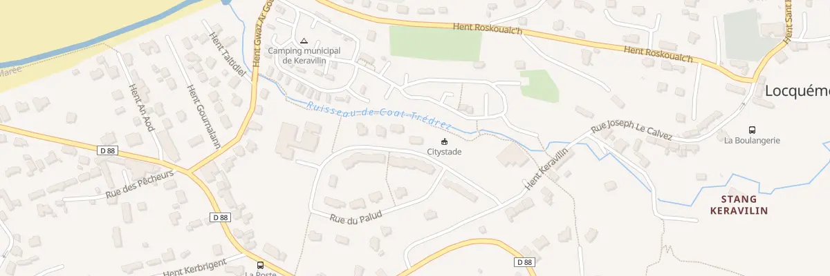 Plan du 2 Rue du Palud à Trédrez-Locquémeau