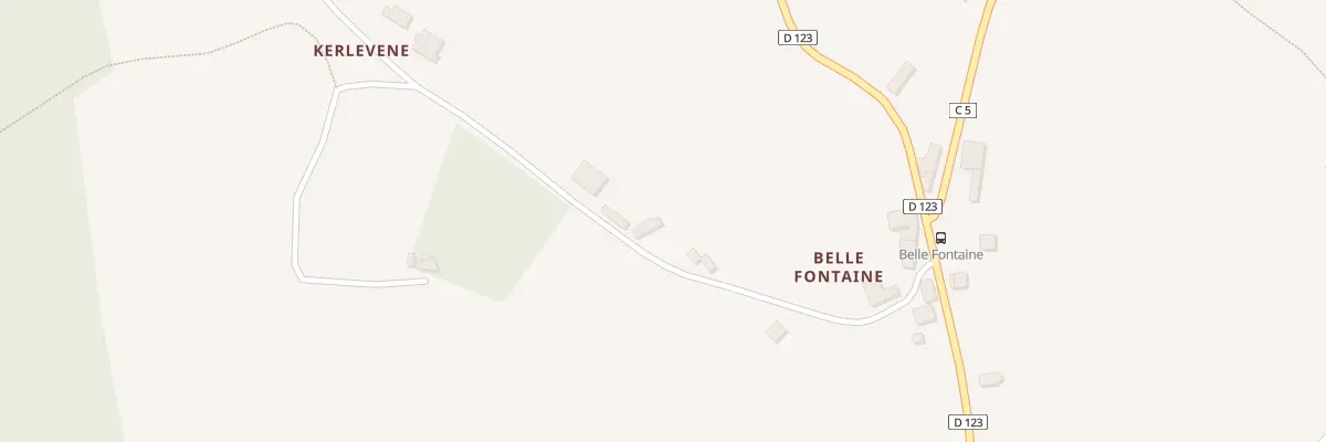 Plan du 590 Keransquern à Querrien