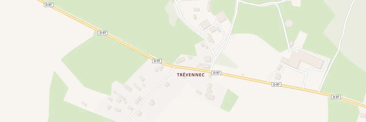Plan du 11 Trevennec à Carnoët
