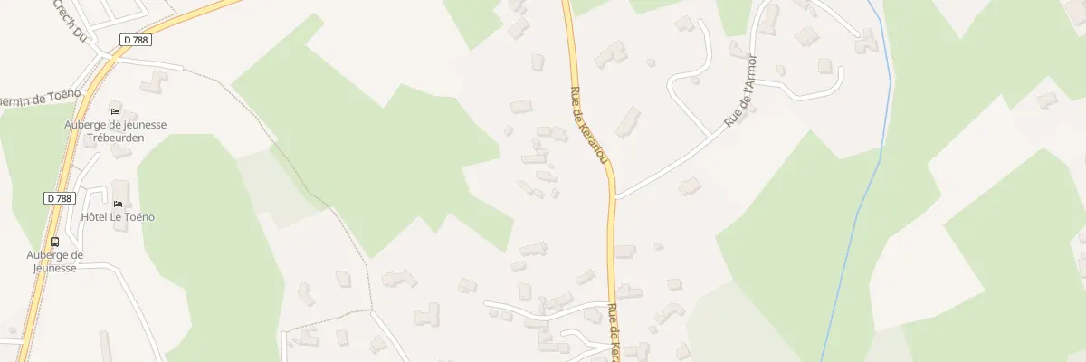 Plan du 135 Rue de Kerariou à Trébeurden