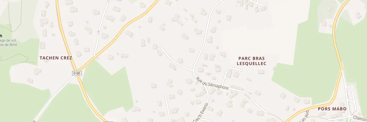 Plan du 14 Rue du Sémaphore à Trébeurden