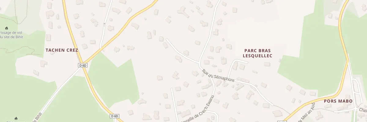 Plan du 18 Rue du Sémaphore à Trébeurden