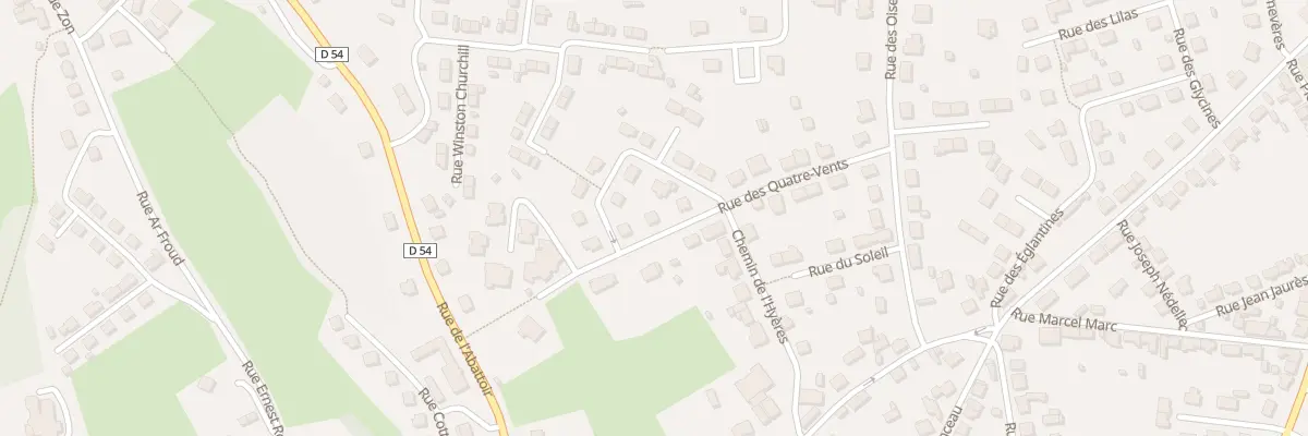 Plan du 99 Rue des Quatre Vents à Carhaix-Plouguer