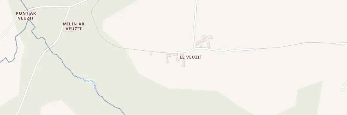 Plan du 7 Ar Veuzit à Tréduder