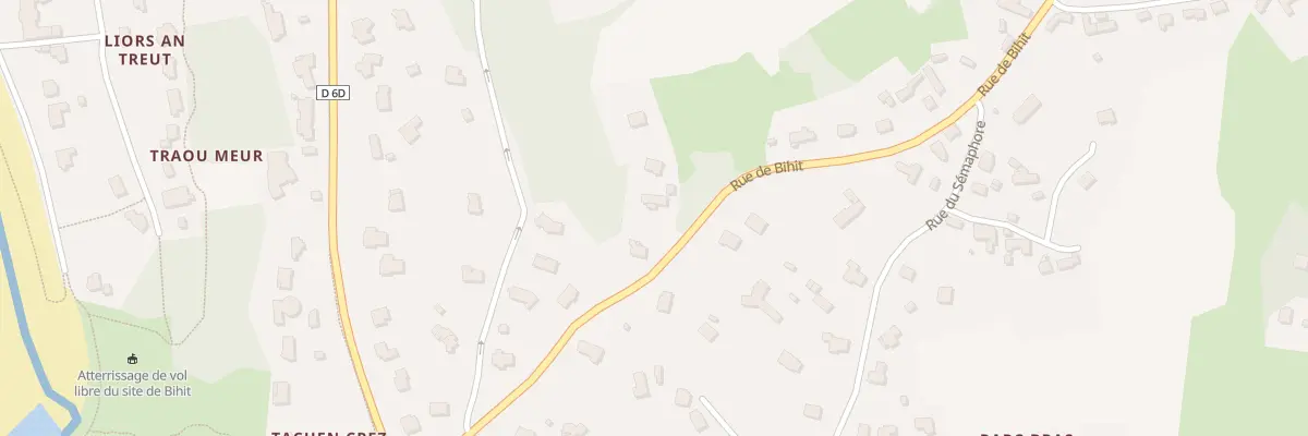 Plan du 46T Rue de Bihit à Trébeurden