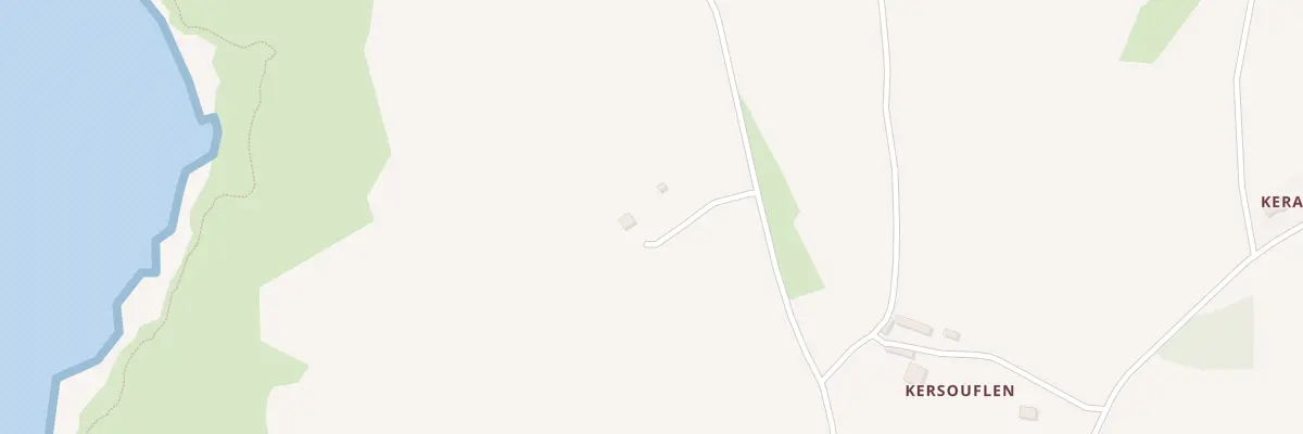 Plan du 5475A Kerbiriou à Trédrez-Locquémeau