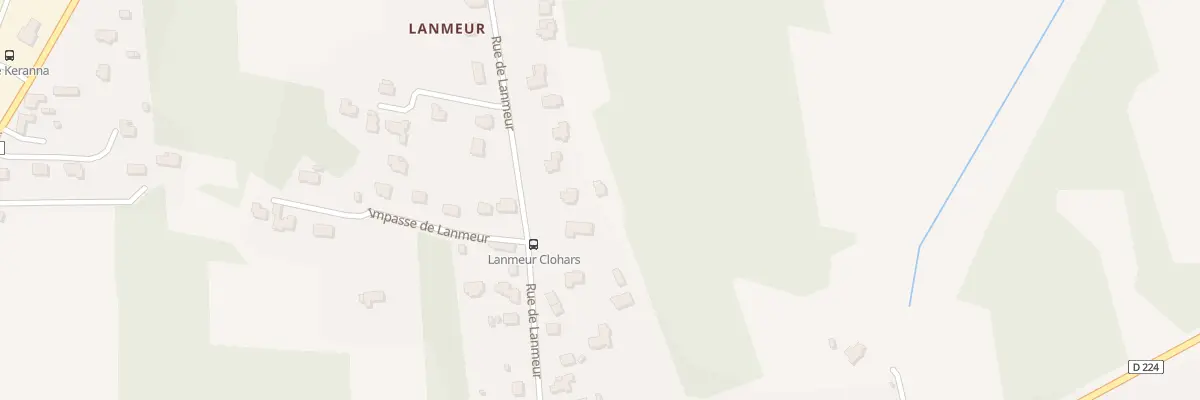 Plan du 31 Rue de Lanmeur à Clohars-Carnoët