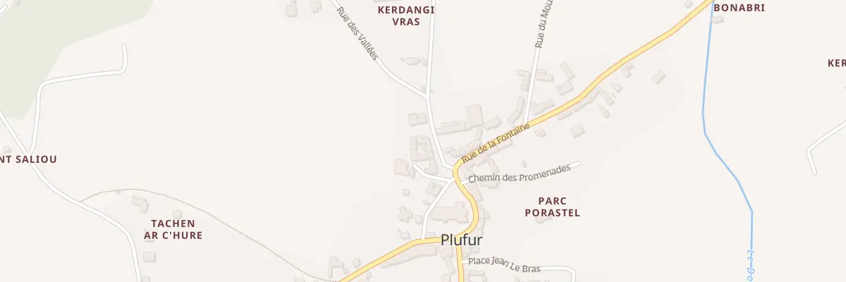 Plan du 11 Pl Jean Moulin à Plufur