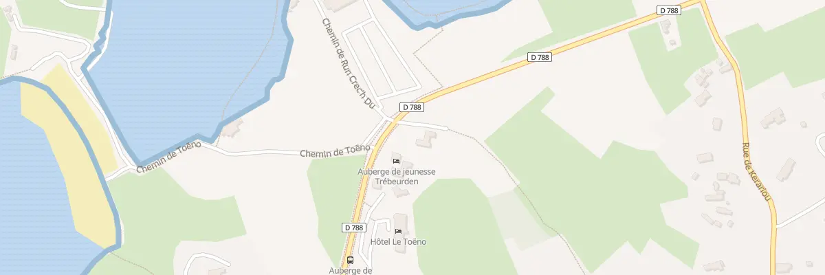 Plan du 6629 Goas Treiz à Trébeurden
