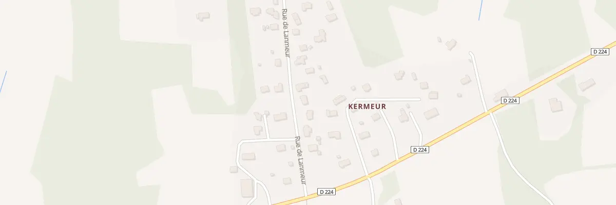 Plan du 9 Rue de Lanmeur à Clohars-Carnoët