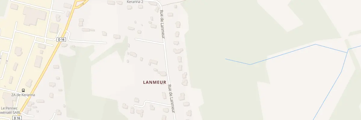 Plan du 49 Rue de Lanmeur à Clohars-Carnoët
