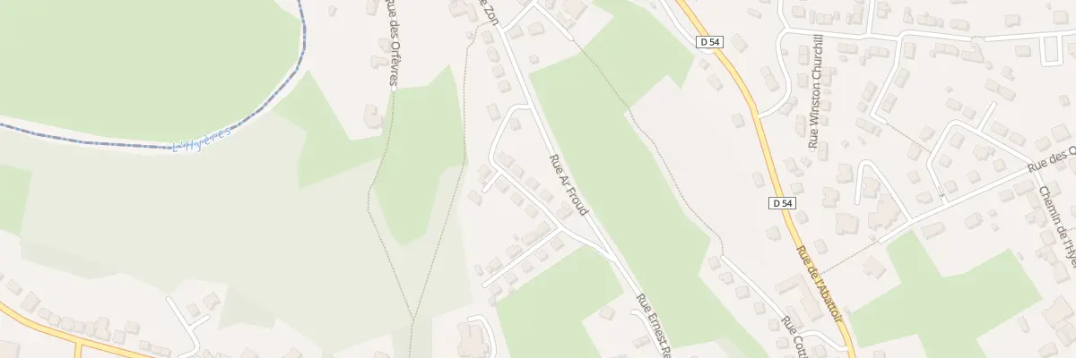 Plan du 17 Rue du Frout à Carhaix-Plouguer