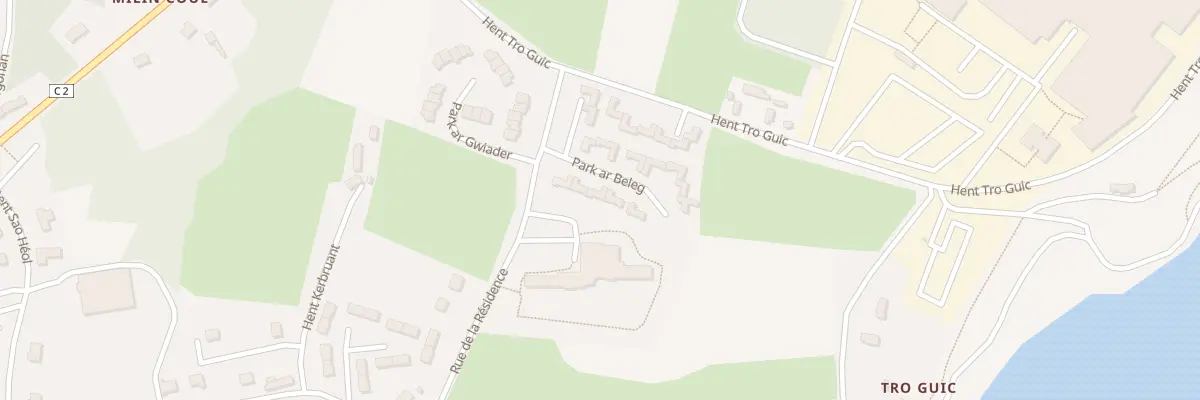 Plan du 3 Park Ar Beleg à Guerlesquin