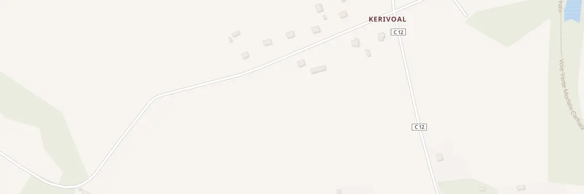 Plan du 276 Kerivoal à Plounévézel