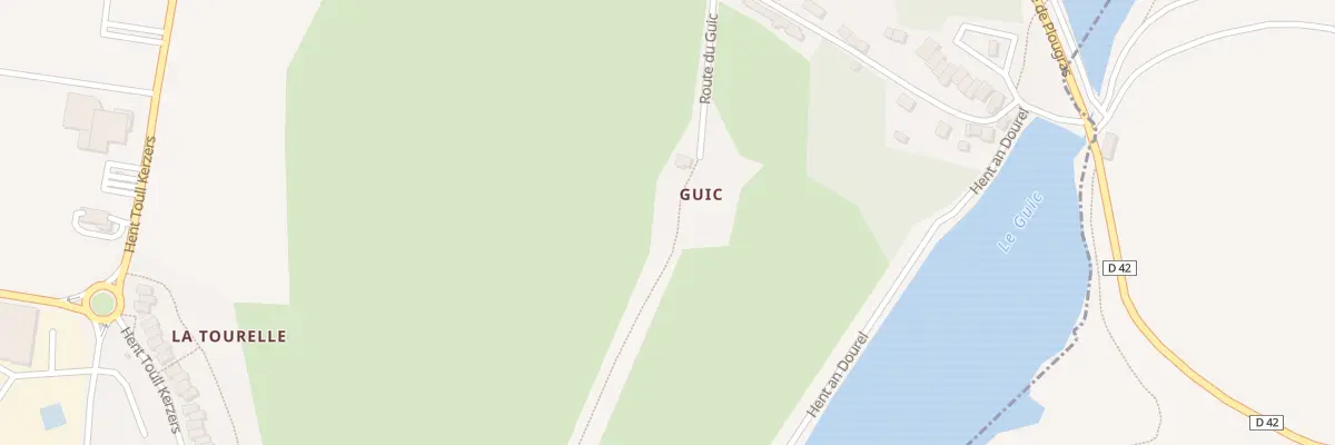 Plan du 1 La Tourelle à Guerlesquin