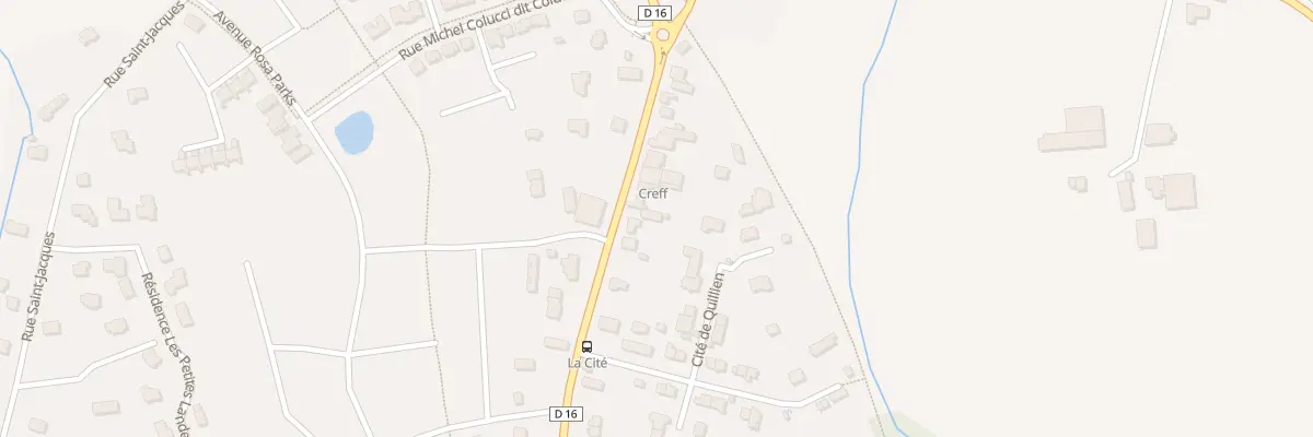 Plan du 21 Rue de Quillien à Clohars-Carnoët
