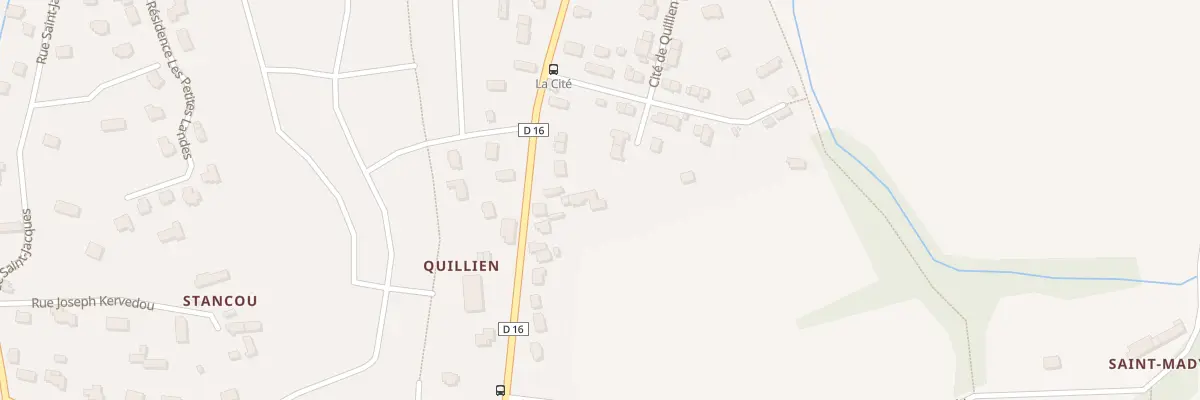 Plan du 47 Rue de Quillien à Clohars-Carnoët