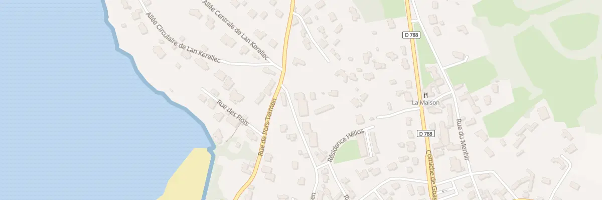 Plan du 10 Rue du Dolmen à Trébeurden