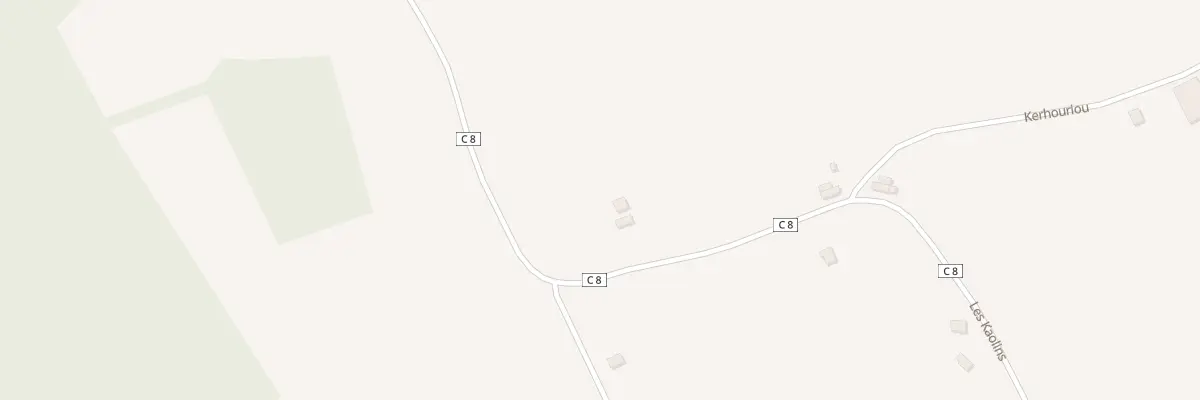 Plan du 5490 Kerhoz à Lanvénégen