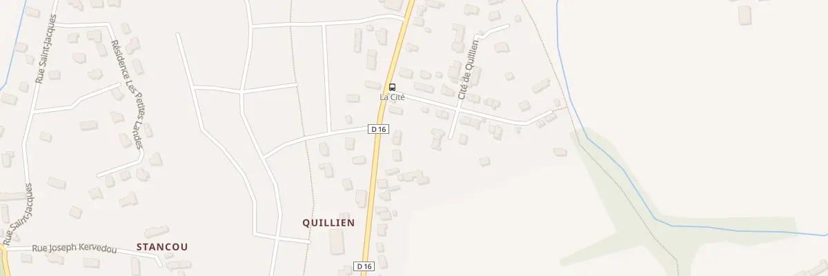 Plan du 37 Rue de Quillien à Clohars-Carnoët