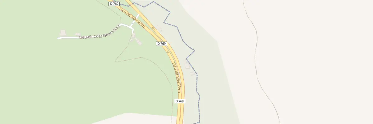 Plan du 281 Pont Borgne à Saint-Hernin