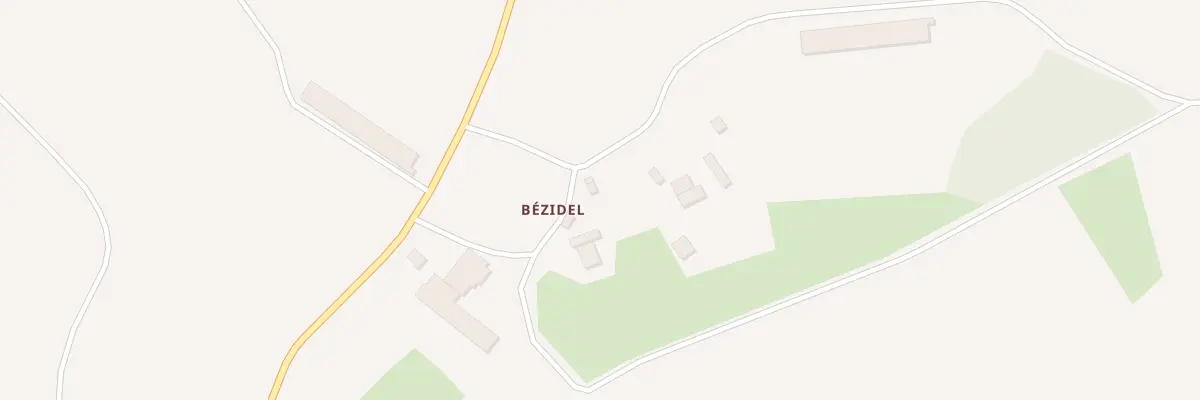 Plan du 98 Bezidel à Bolazec