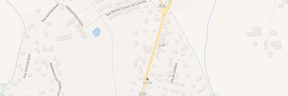 Plan du 14B Rue de Quillien à Clohars-Carnoët