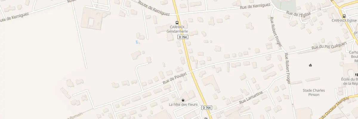 Plan du 21 Rue Charles le Goff à Carhaix-Plouguer