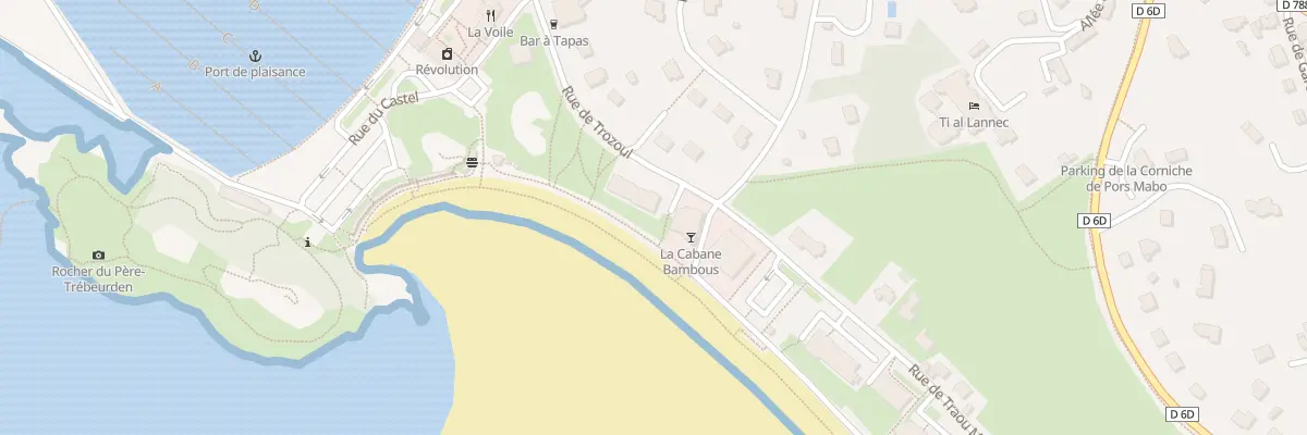 Plan du 38 Rue de Trozoul à Trébeurden