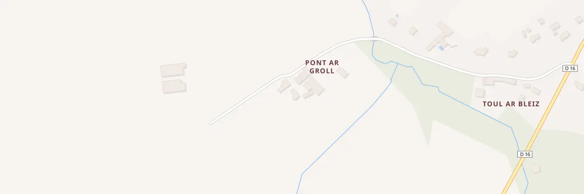 Plan du 3 Pont Ar Groll à Quimperlé