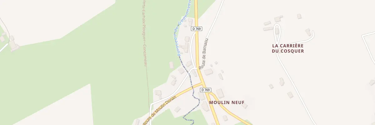 Plan du 139 Moulin Neuf à Motreff