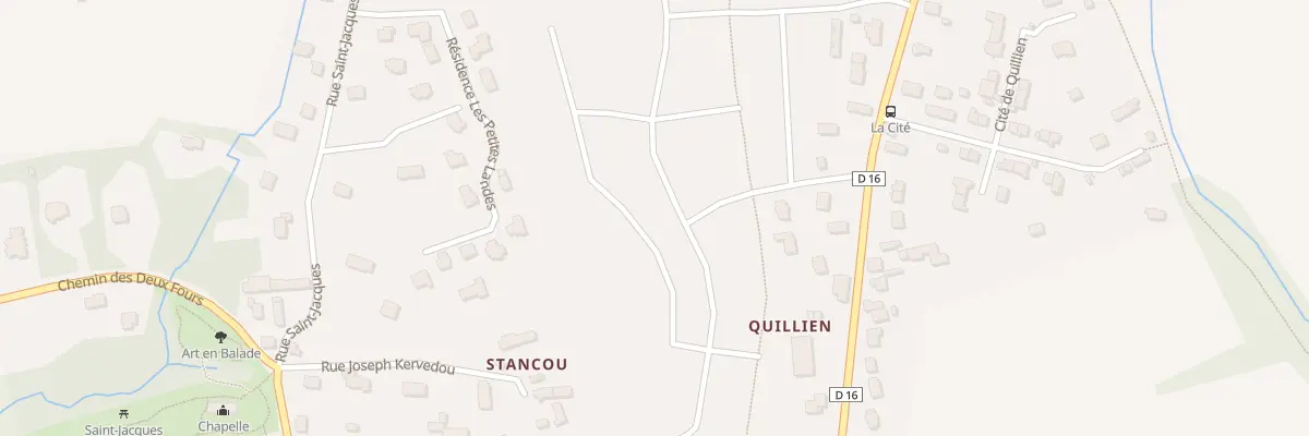 Plan du 19 Rue Martin Luther King à Clohars-Carnoët