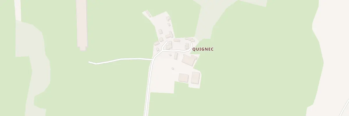 Plan du 5374 Quignec à Guerlesquin