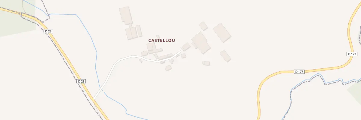 Plan du 5469 Le Castellou à Lanvénégen
