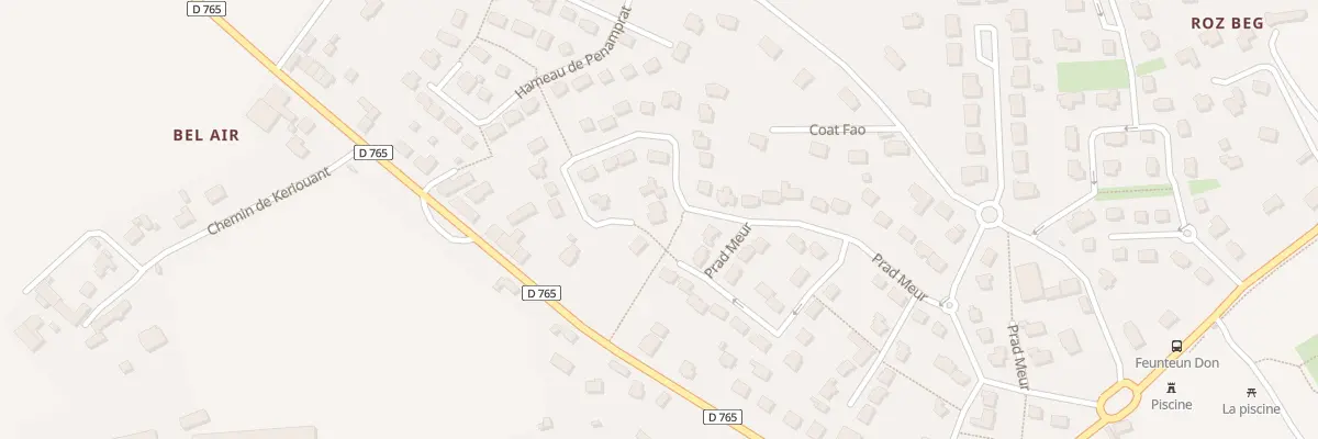 Plan du 27 Rue Marie Kastellin à Mellac