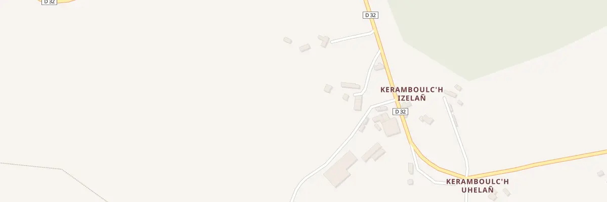 Plan du 6549 Quer Huelan à Plounérin