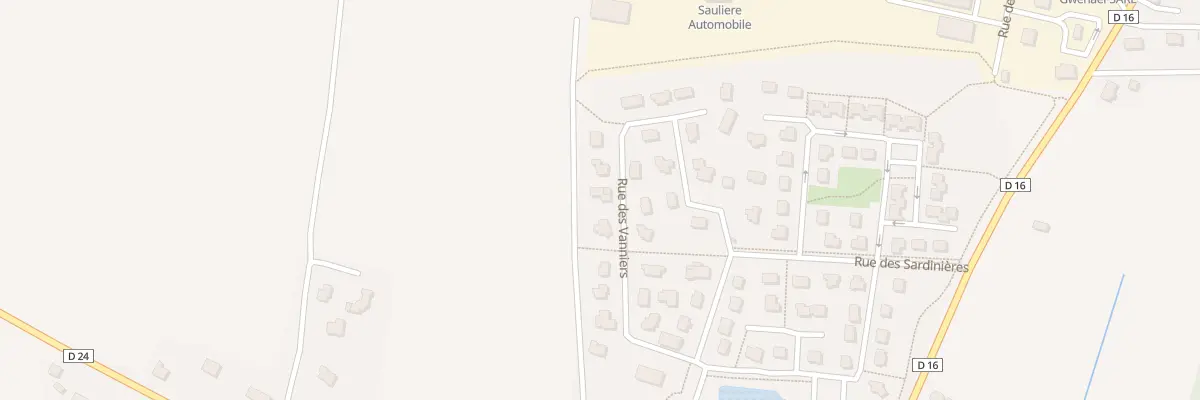 Plan du 11 Rue des Vanniers à Clohars-Carnoët
