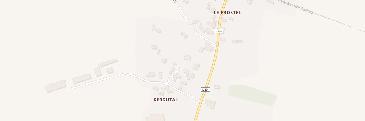 Plan du 138 Kerdutal à Plounévézel