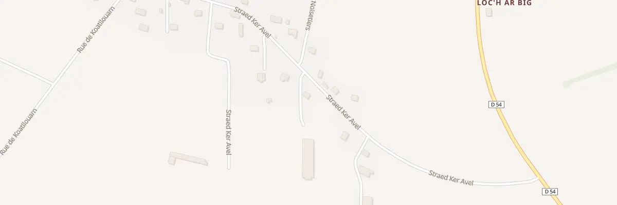 Plan du 32 Rue Ker Avel à Plounévézel