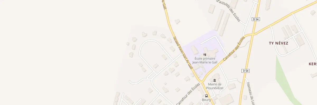 Plan du 18 Résidence de la Mairie à Plounévézel