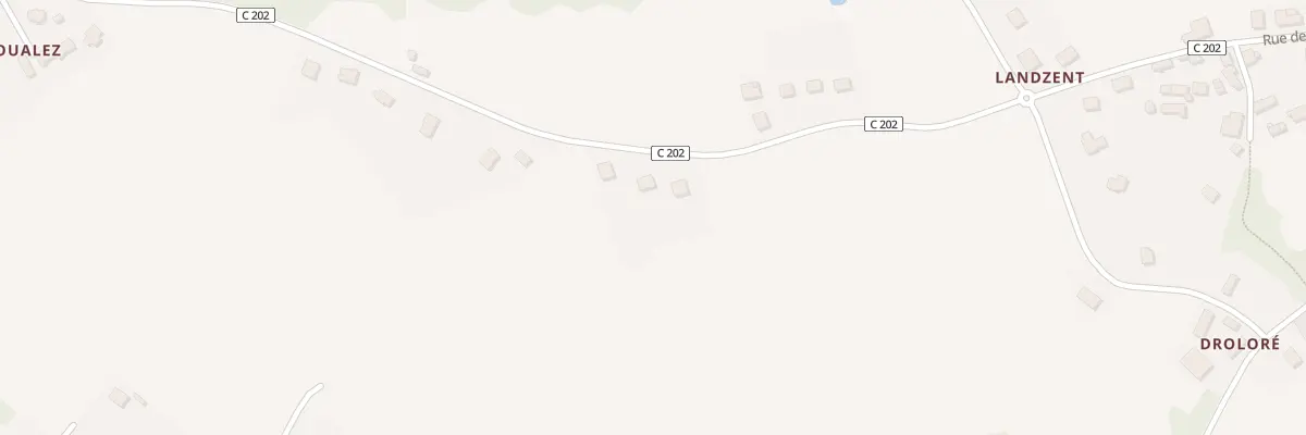 Plan du 2104 Landzent d’en Bas à Gourin