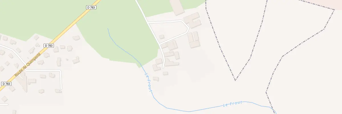 Plan du 83 Kercapucher à Baye
