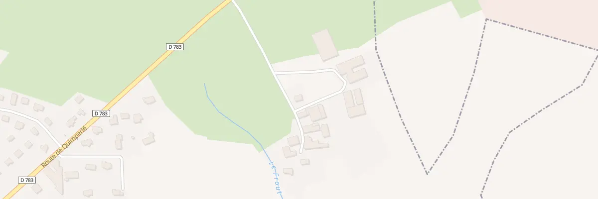 Plan du 3 Kercapucher à Baye