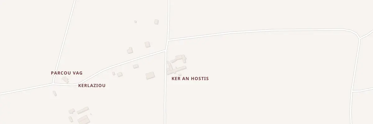 Plan du 5928 Ker an Hostis à Plestin-les-Grèves